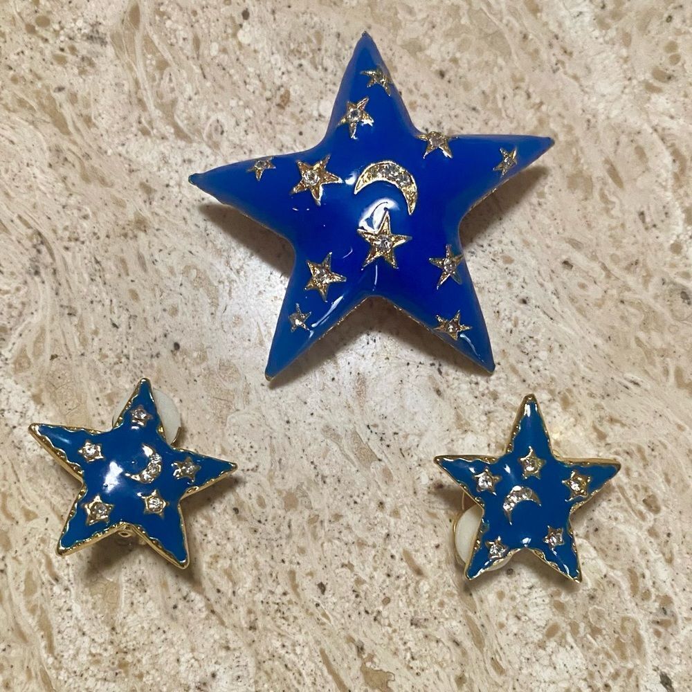 VintageāCelestial Moon & StarsāSet